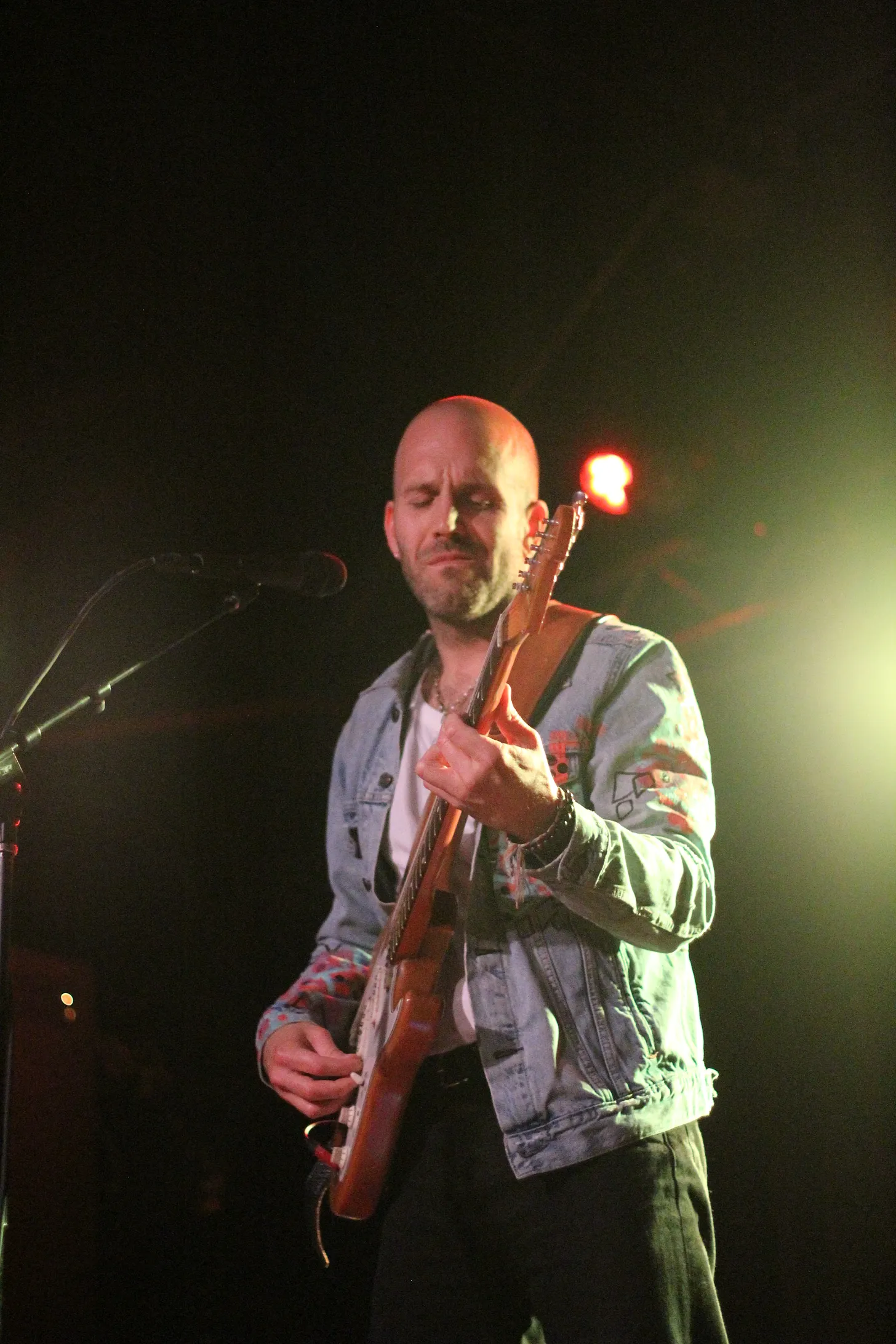 Theo Katzman performing on stage